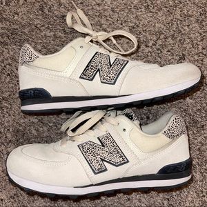 Leopard New Balance Shoes